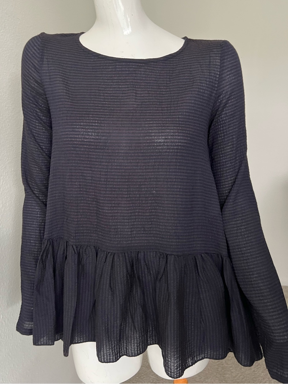 Lilith ParisPeplum Top Blouse- MADE IN ITALY